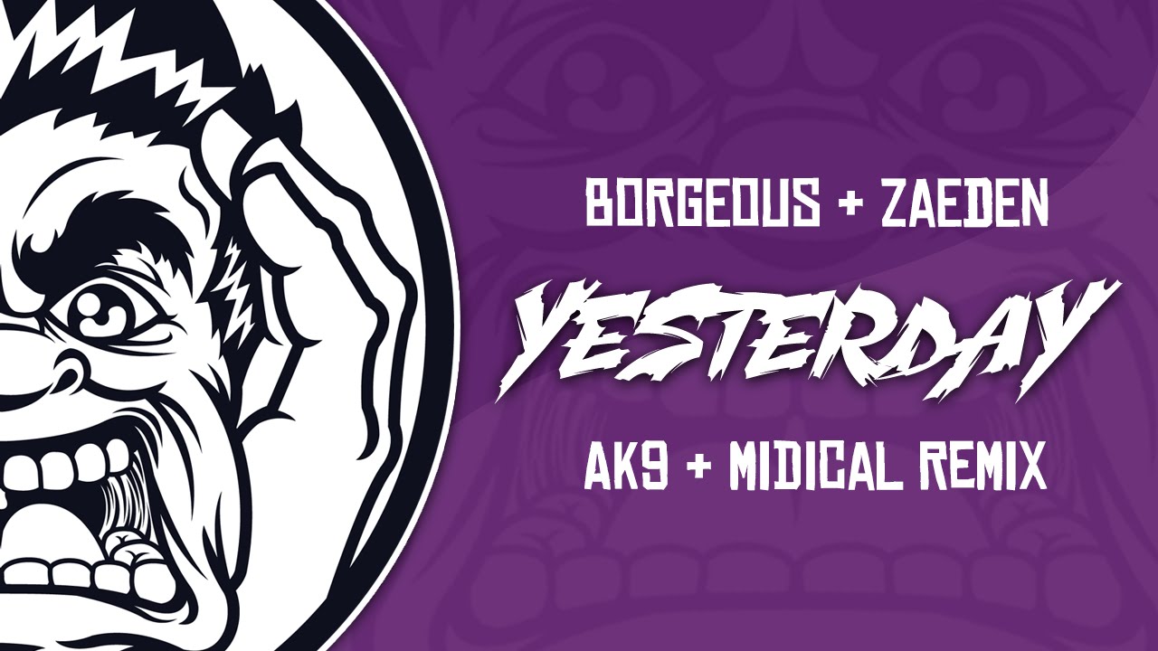 Borgeous & Zaeden - Yesterday (ak9 & MIDIcal Remix)