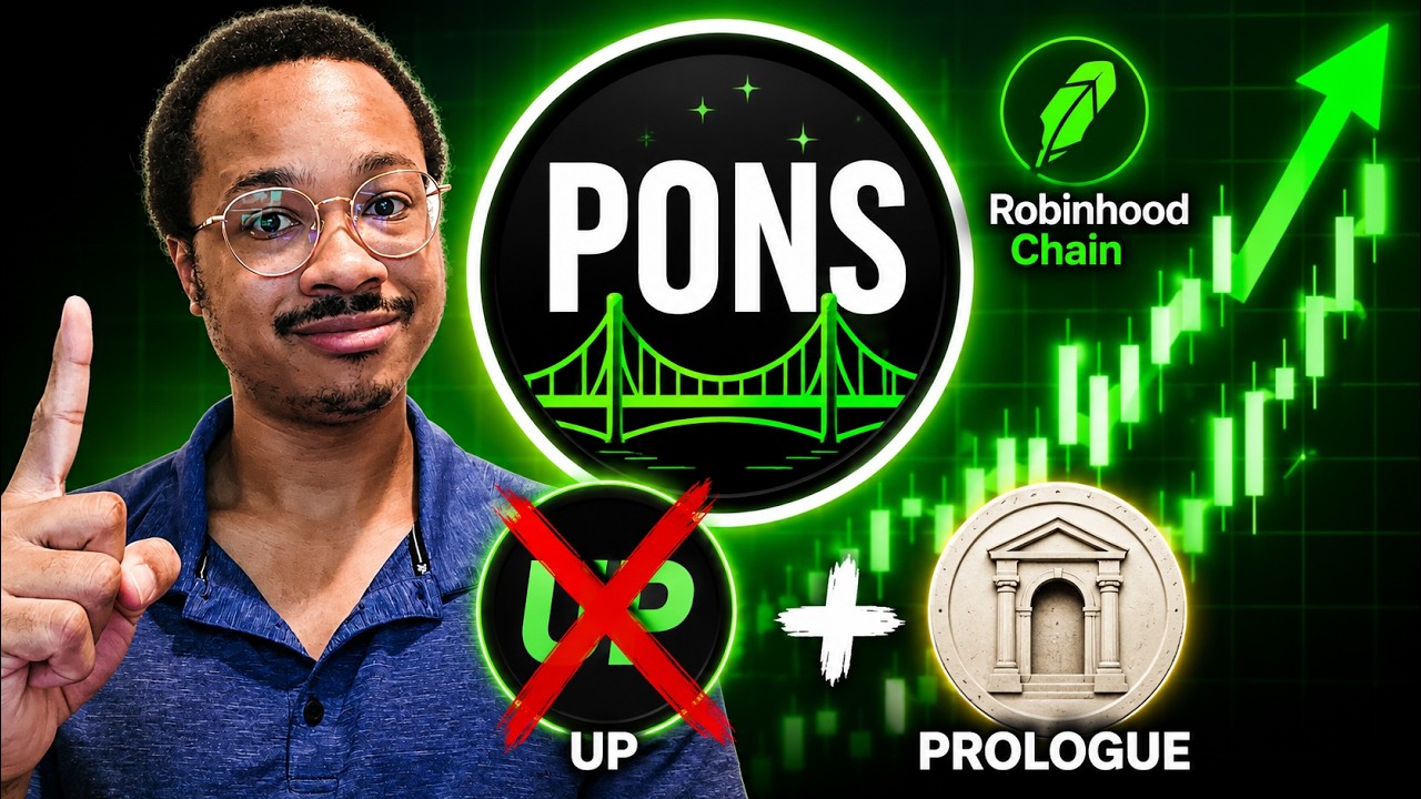 $PONS Crypto Could Explode on Robinhood Chain