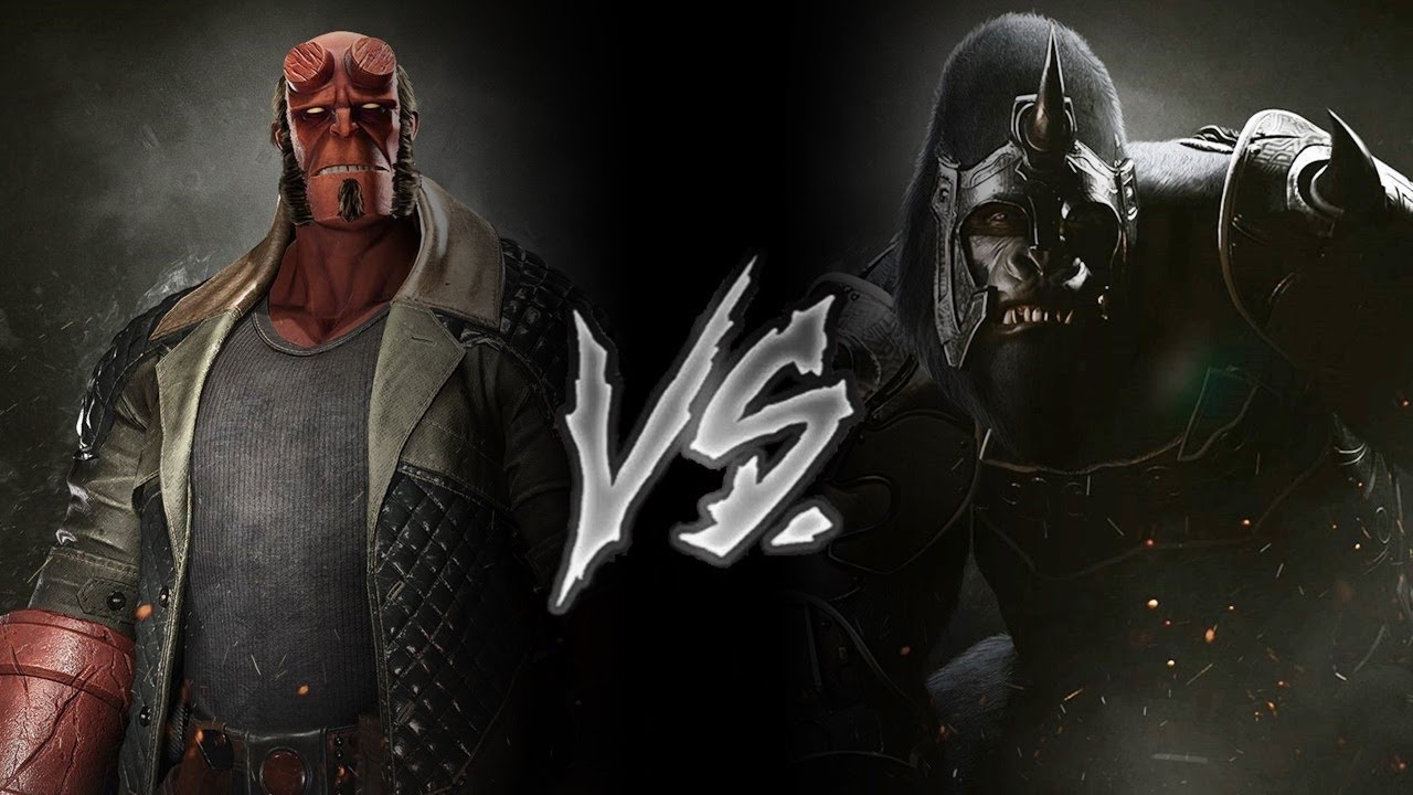 Injustice 2 - Hellboy Vs. Gorilla Grodd (VERY HARD)