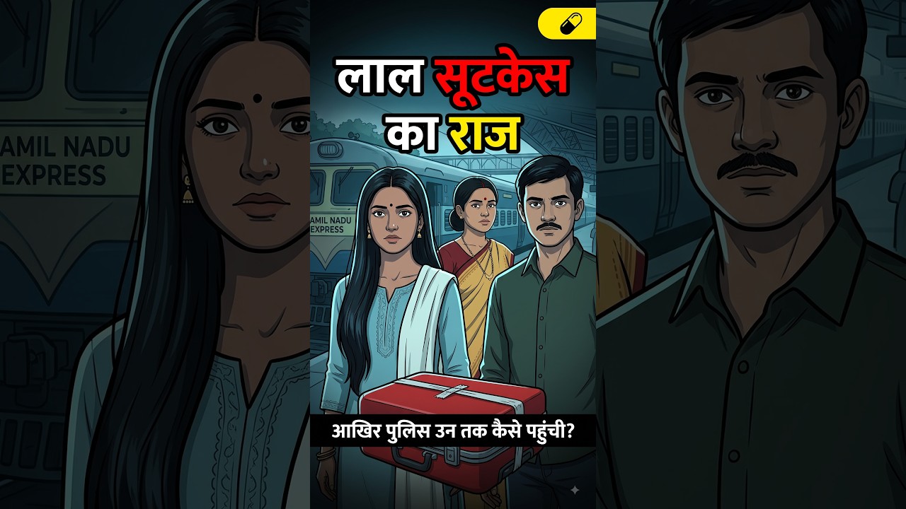 Chennai&ndash;Agra Suitcase Murder: How Did Police Catch Them? | 2D Animation #shorts #ytshorts #trending