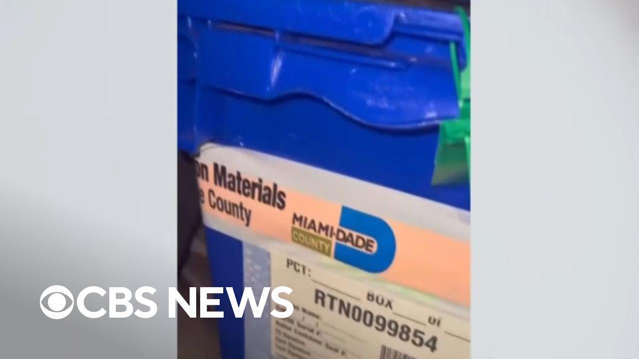 Florida elections worker fired after ballots fall from truck