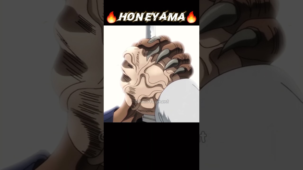 Hanayama pushing Pickle👀🥒|Baki Hanma| #anime #animemoments #baki