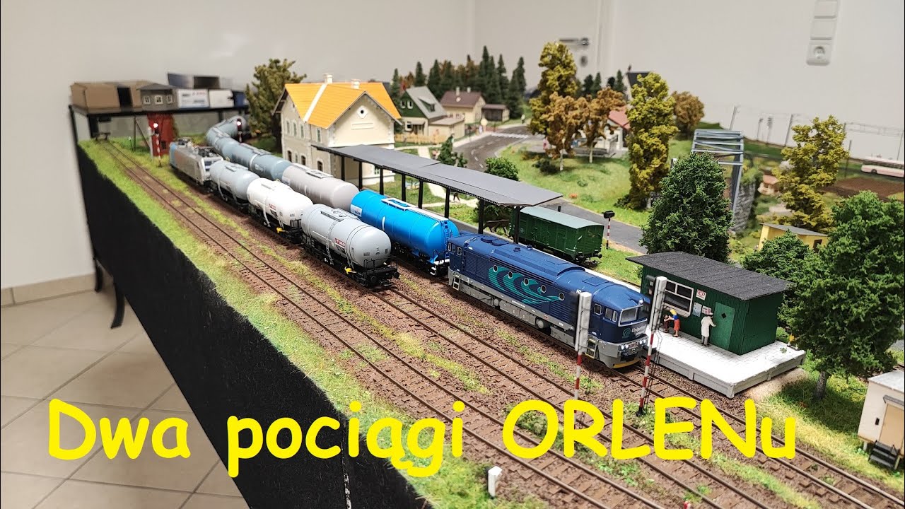 Na makiecie: Dwa pociągi ORLENu