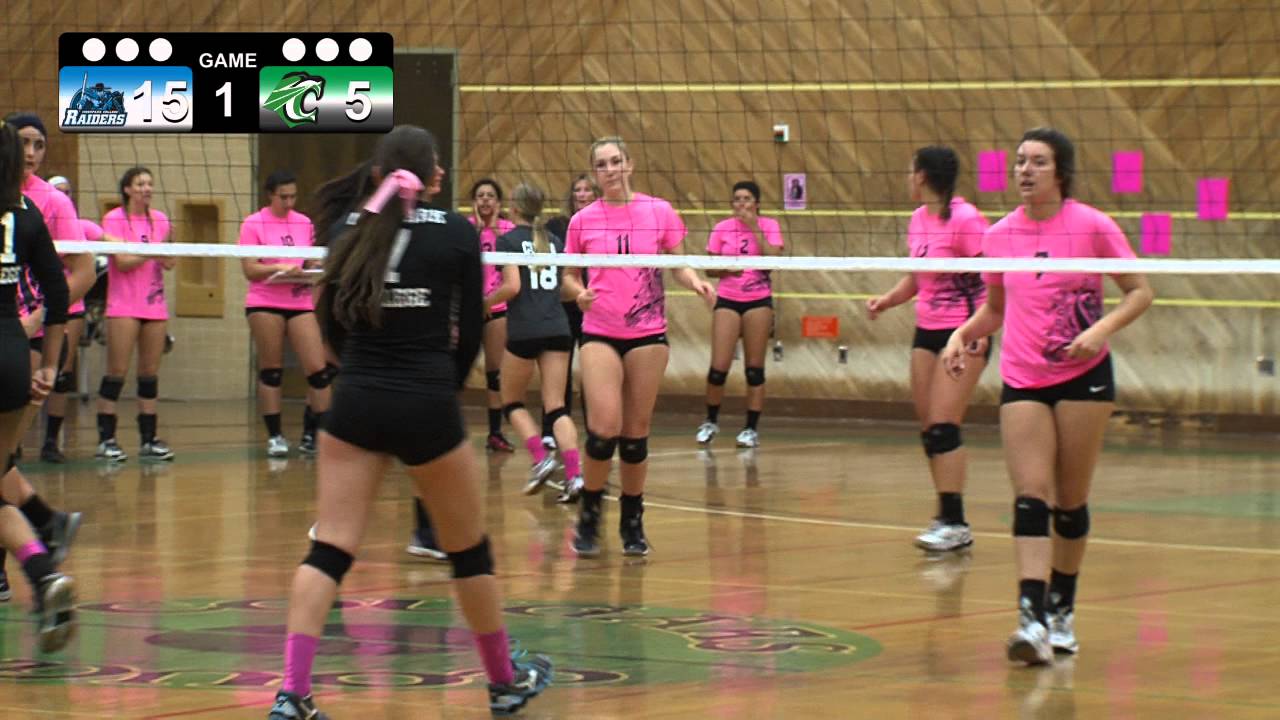 Cuesta Women's Volleyball vs. Moorpark College 10/23/15