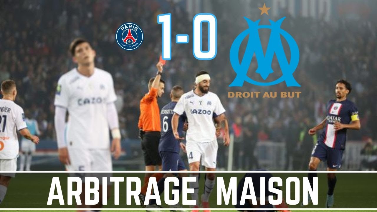 🔵 PSG - OM 👉 ARBITRAGE PLUS QUE DOUTEUX ENCORE UNE FOIS 🤬 LONGORIA SORT LES COUIL...