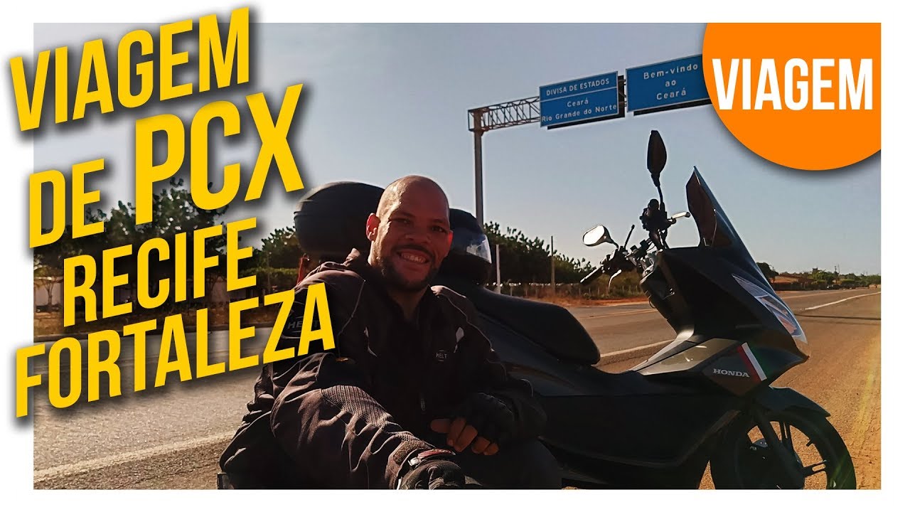 Viagem de PCX | 790 km em 1 dia | Recife - Fortaleza #Scooter