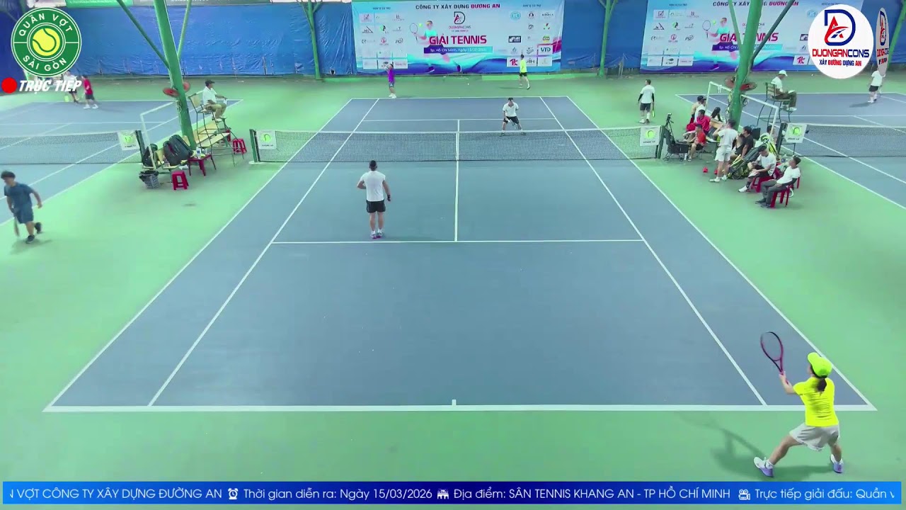 🏆GIẢI QUẦN VỢT TRANH CUP XÂY DỰNG ĐƯỜNG AN