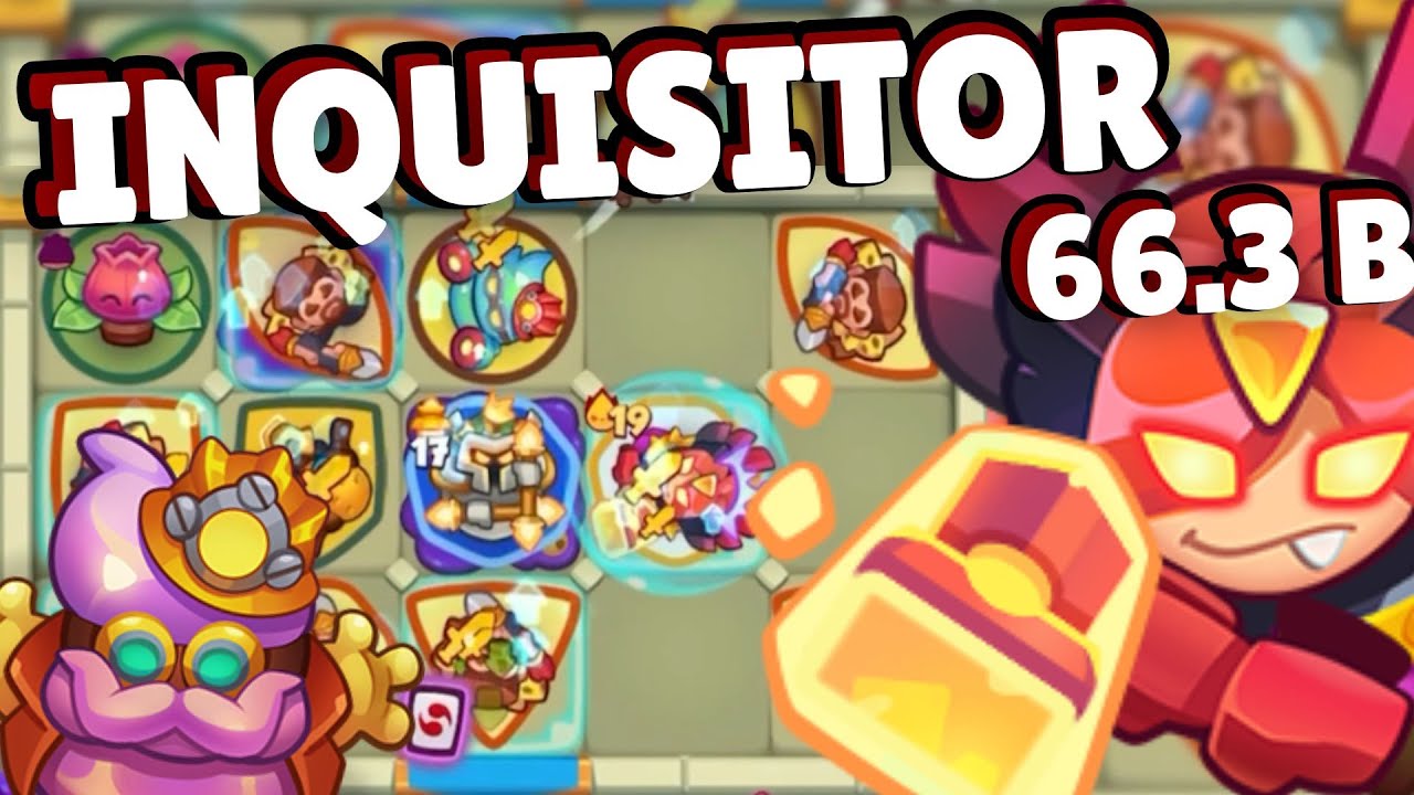66.3 BILLIONS Damage Max Inquisitor Darkness vs Max Spirit Master | Rush Royale