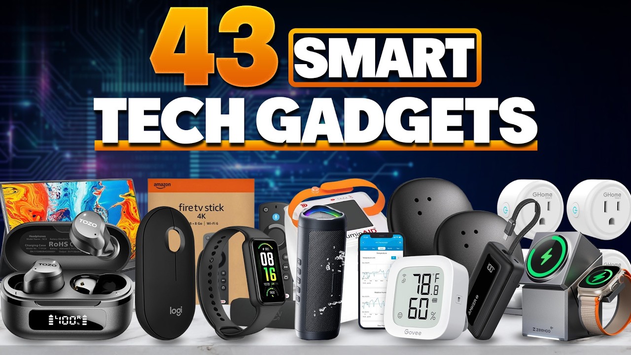 43 Smart Tech Gadgets on Amazon You Need to Buy in 2026