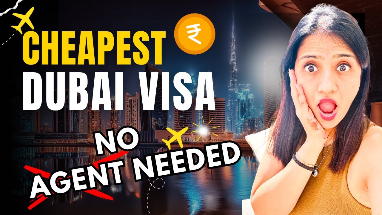 Apply CHEAPEST DUBAI VISA- WITHOUT AGENT|| Dubai Visit Visa apply online
