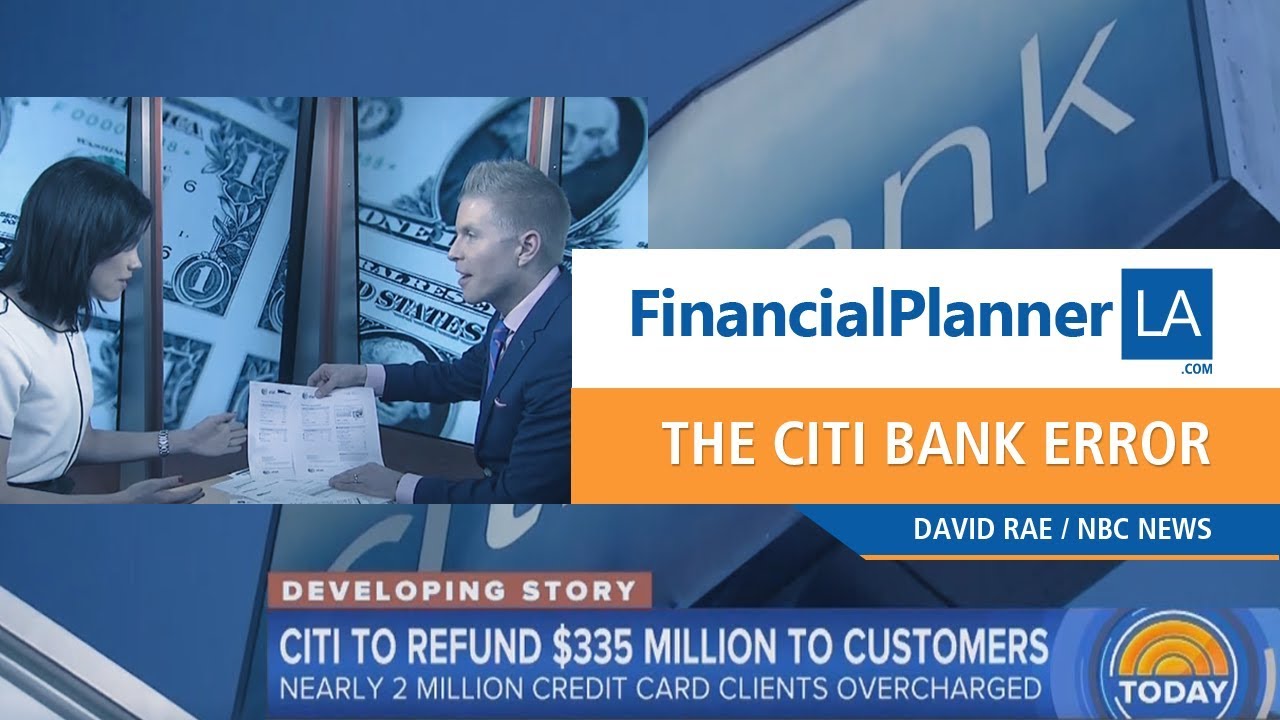 Citi Error Cost Customers Millions TODAY Show Jo Ling Kent with David Rae