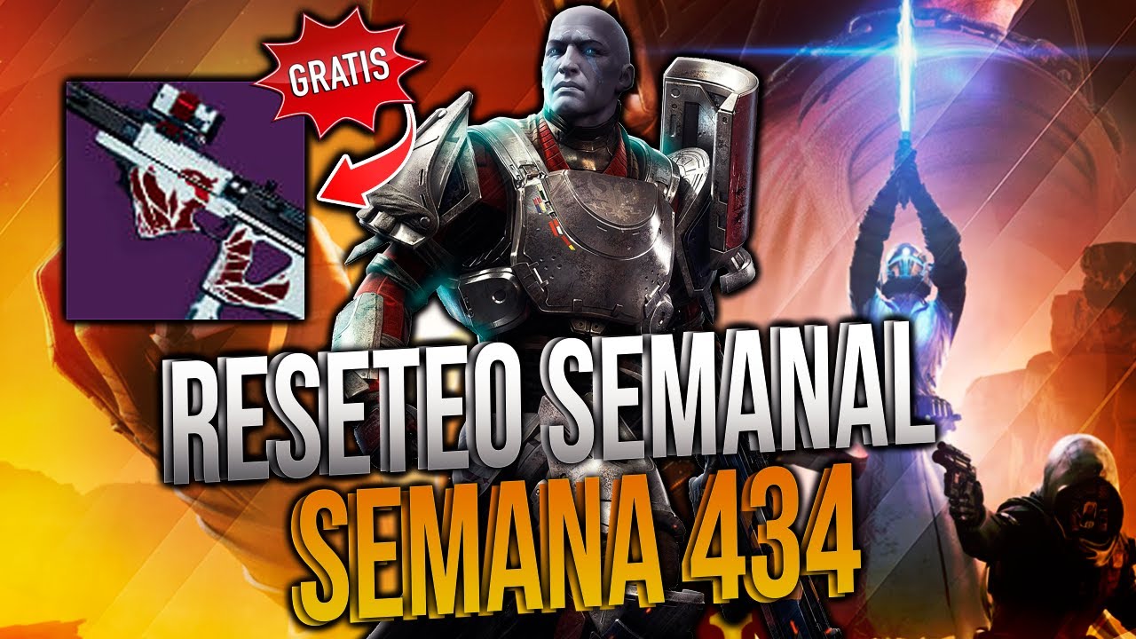Subfusil GOD de Competi GRATIS! ENTRA Y COMPRA ESTO! RESET SEMANAL DESTINY 2