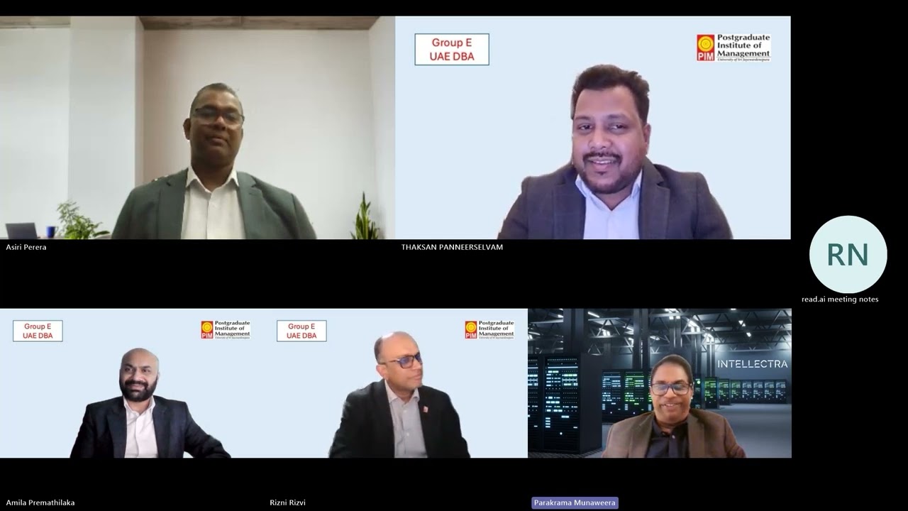 Interview with Mr  Parakrama Munaweera  Industry Expert in Digital Transformation & AI (Part 2/4)