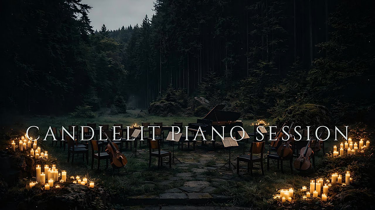 Candlelit Piano Session | Cinematic Stillness | Soft Room-Tone Vibe