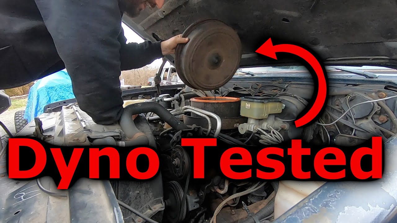Does flipping the air cleaner lid actually make power? Dyno tested