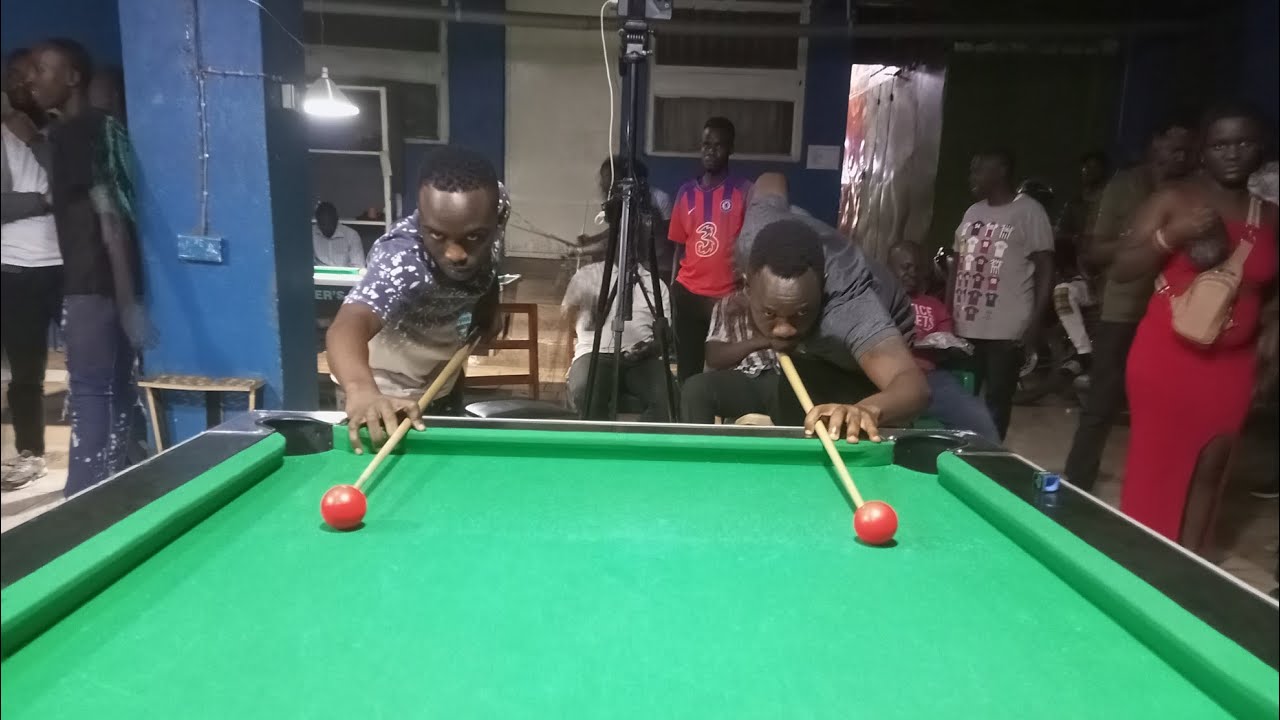 MANSOOR Vs COMPUTER AGAIN:  Kamwokya Pool Arena Weekly comp, Race to 5