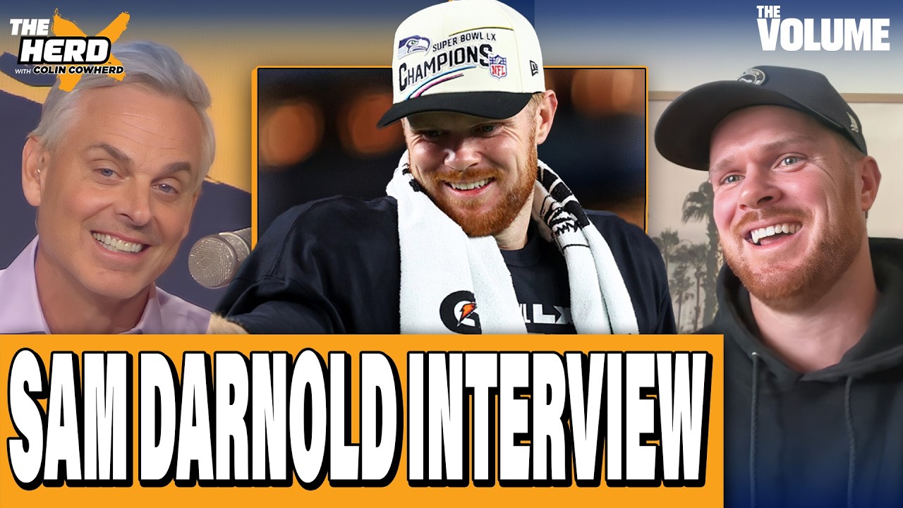 Seahawks QB Sam Darnold tells Colin Cowherd about journey from USC to Super Bowl | THE HERD NFL
