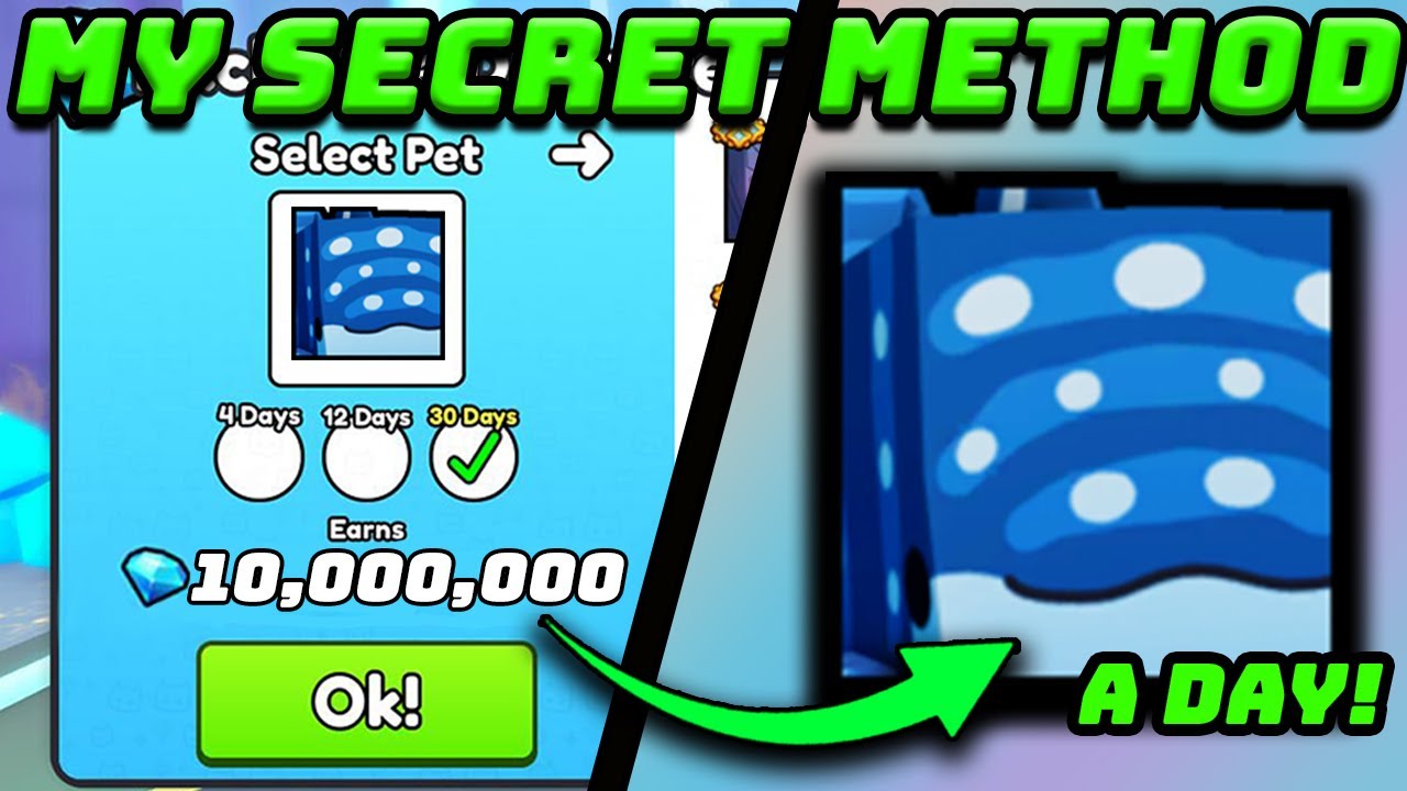 *300M* Using THIS Exclusive Daycare Method In Pet Simulator 99