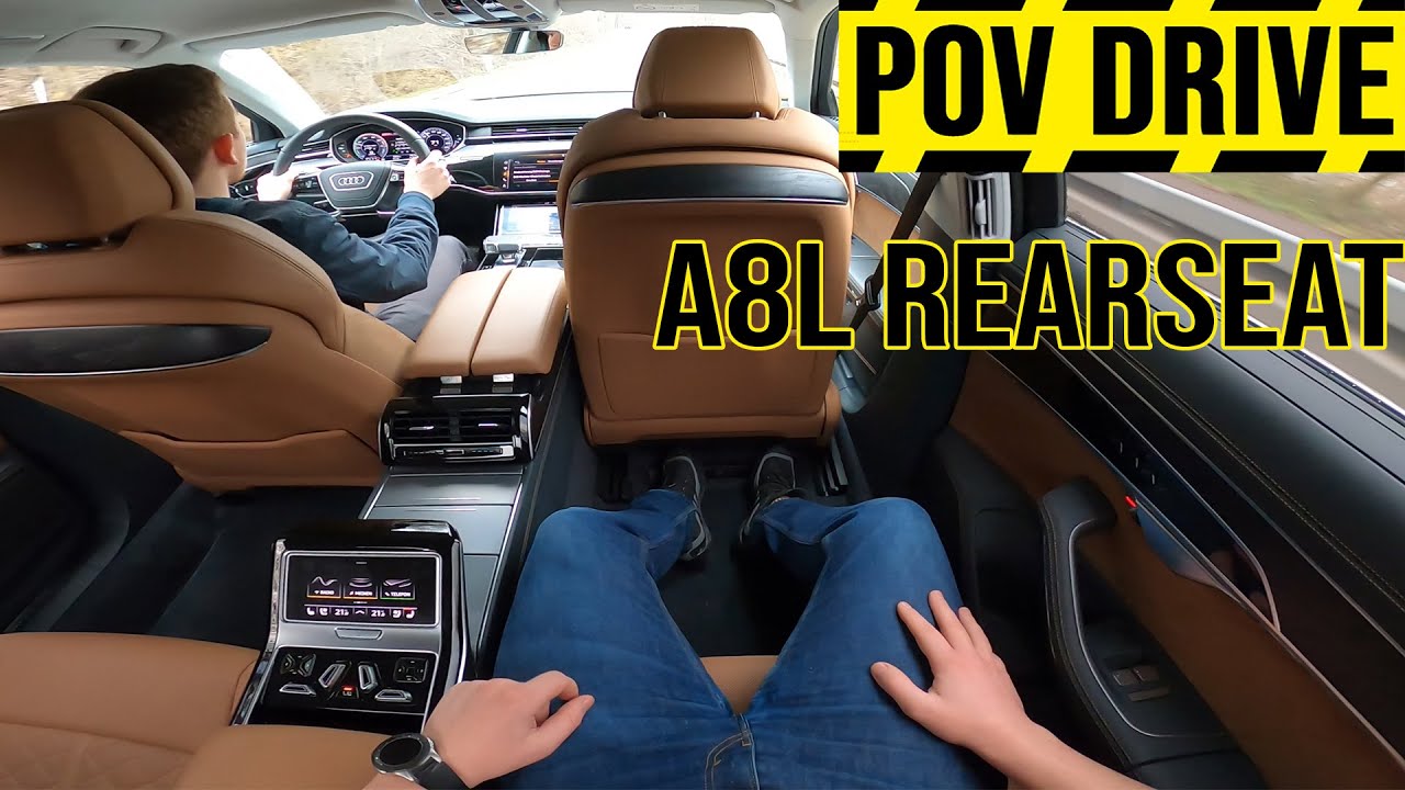 2020 Audi A8L 60tfsi e quattro REARSEAT | POV REVIEW