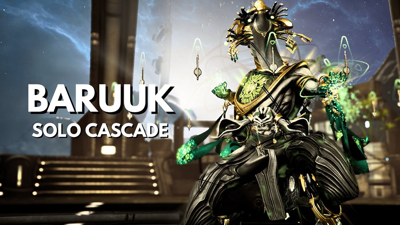 [WARFRAME] BARUUK Exalted-Reactive Storm Solo Cascade Lvl Cap | Desert Wind Vortex