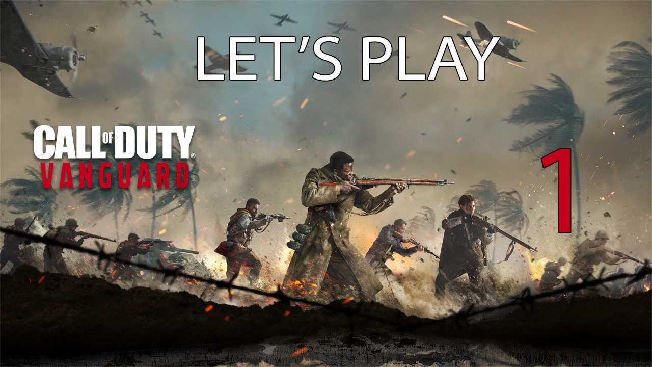 Let's Play Call of Duty Vanguard Part 1 Fighting Grandads War