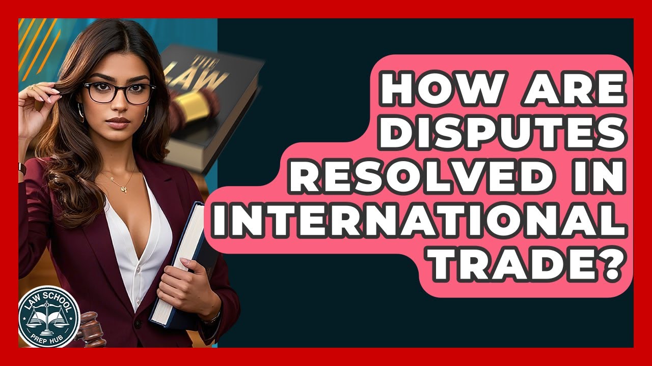 How Are Disputes Resolved In International Trade? - Law School Prep Hub