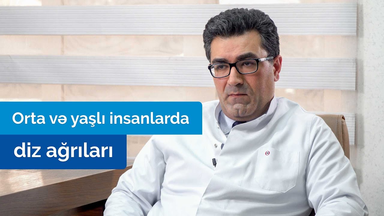 Orta və yaşlı insanlarda diz ağrıları