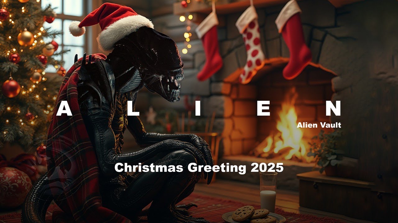 Alien Vault Christmas Greeting 2025