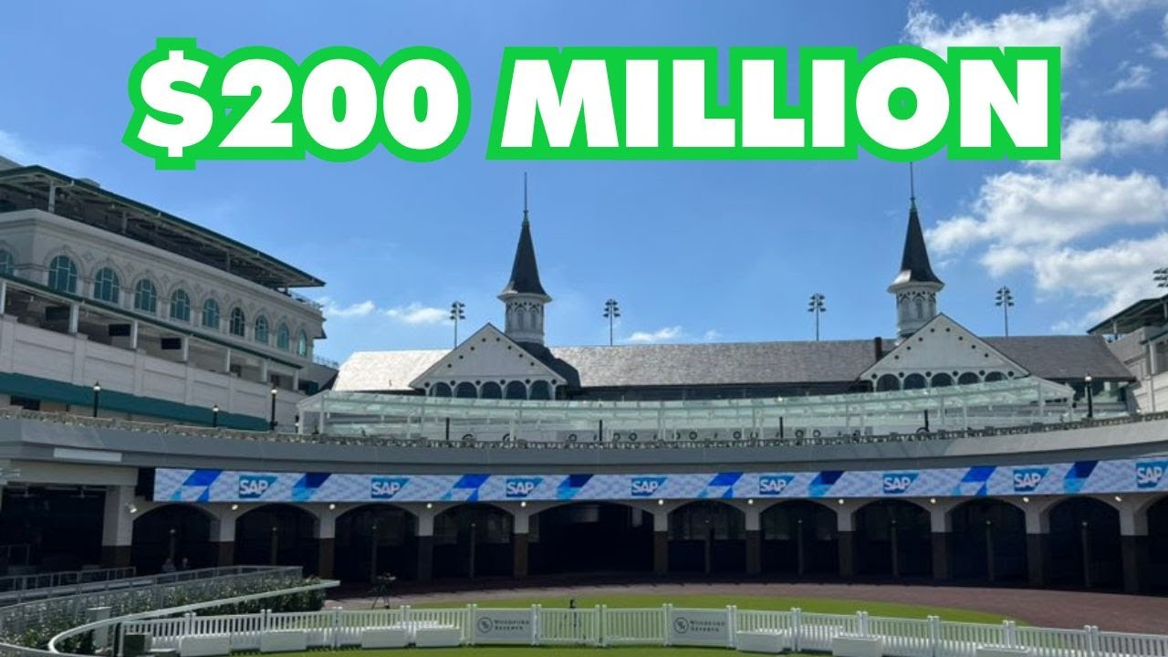 Take a tour of Churchill Downs' $200 MILLION new Paddock