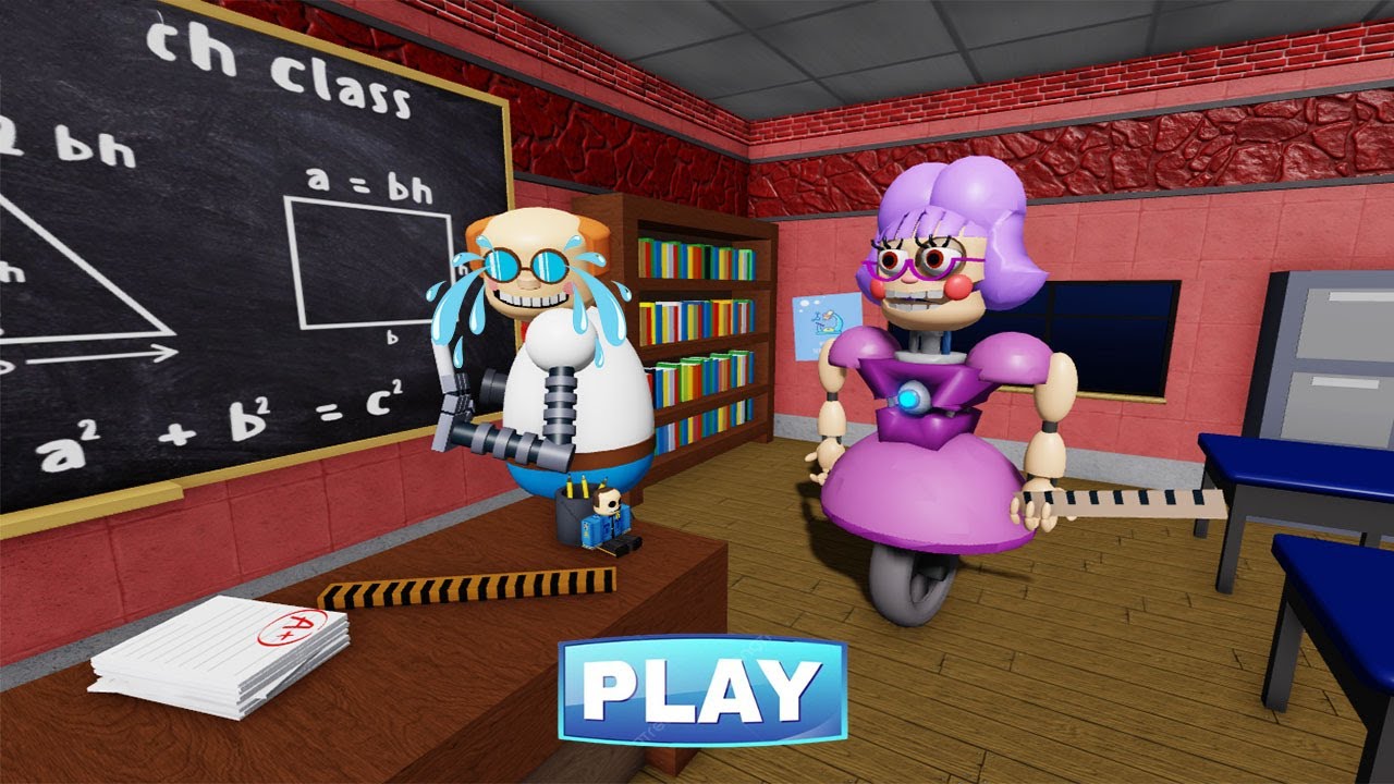 ALBERT'S WANTS TO ESCAPE FROM MISS ANI-TRON'S CLASS !! WILL SUCCEED? WALKTHROUGH GAMEPLAY #roblox
