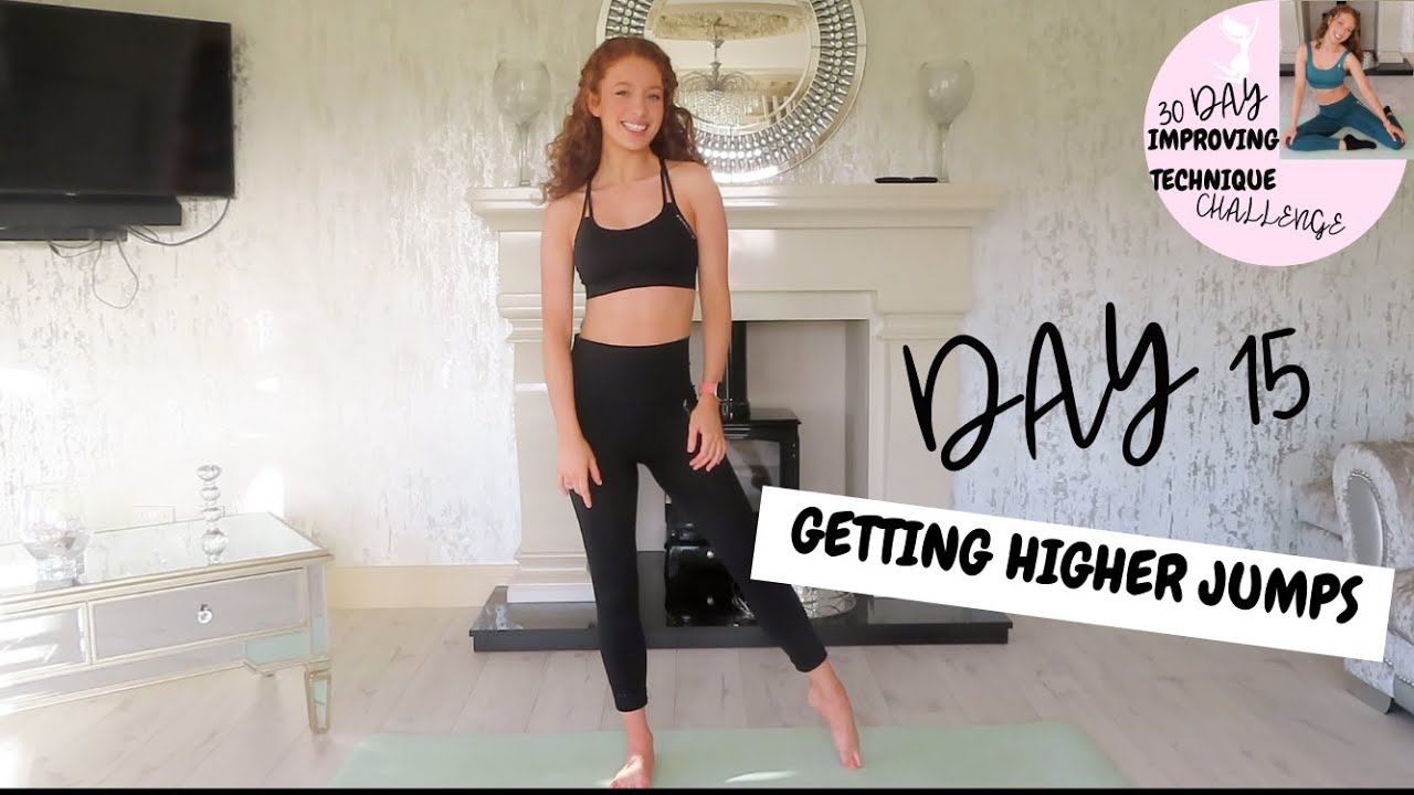 DAY 15 | IMPROVING TECHNIQUE CHALLENGE| GETTING HIGHER JUMPS - calf and glutei strengthening