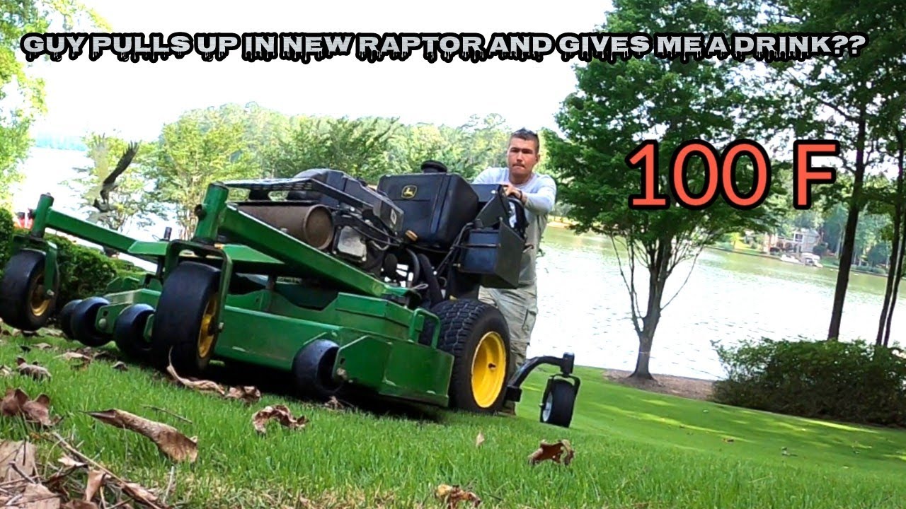 NEW PURCHASE! come mow with me!