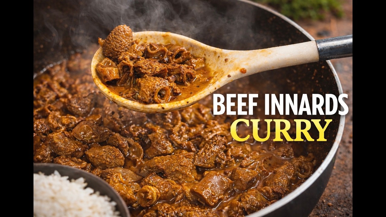 How to Cook Beef Innards the Easy Way | Soft, Spicy & Flavorful