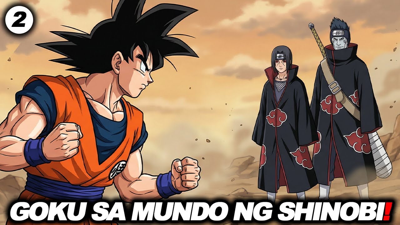 GOKU LABAN KAY ITACHI AT KISAME! | PART 2