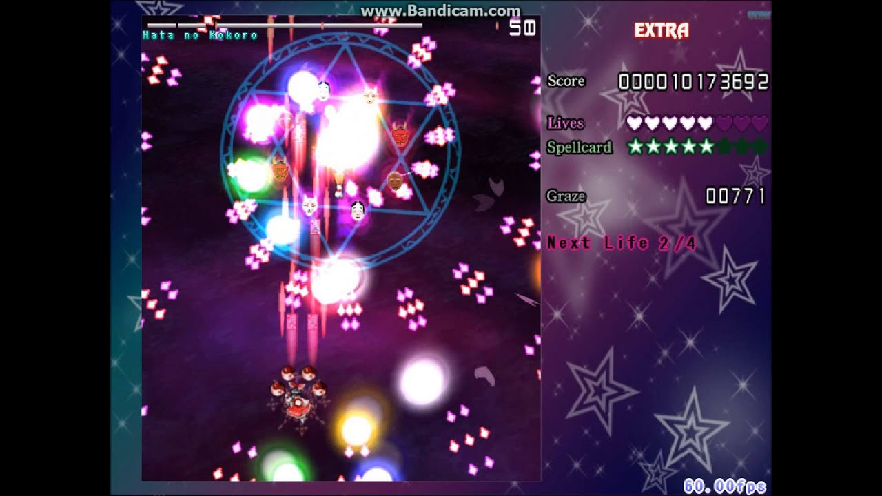 Touhou Danmakufu - Hata no Kokoro Extra (by Talos)