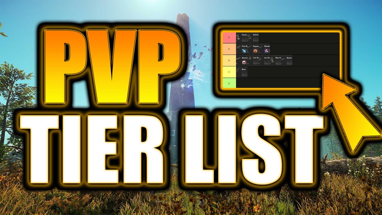 New World MMO PVP Tier List - Best New World PVP Weapons - Best New World Weapon for PVP Closed Beta
