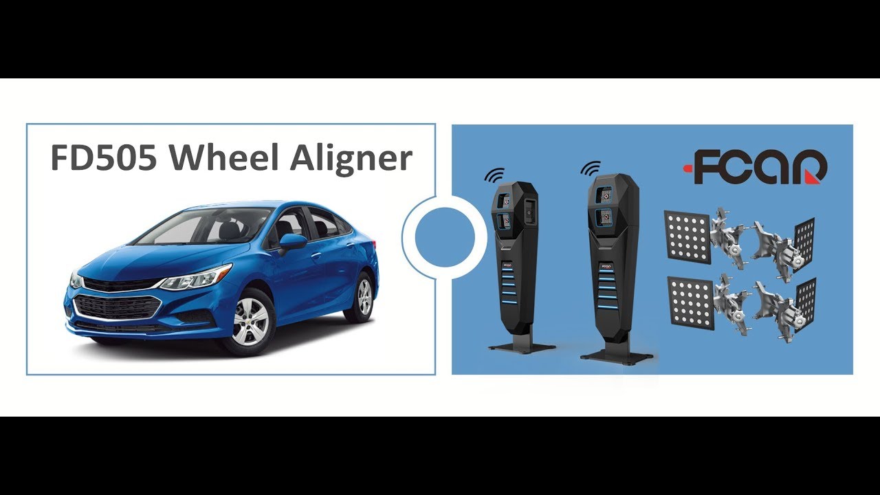 5D Wheel Aligner FD505 Unboxing and Target Assemblance