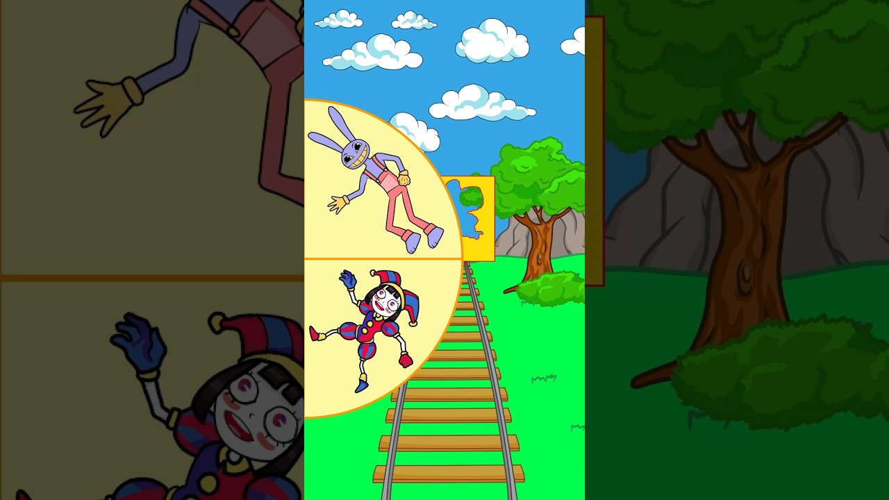 Which one is correct Railway Puzzle Challenge? The Amazing Digital Circus