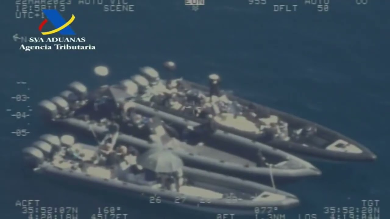 Cinco detenidos y 3.700 litros de gasolina para narcolanchas intervenidas en el Estrecho