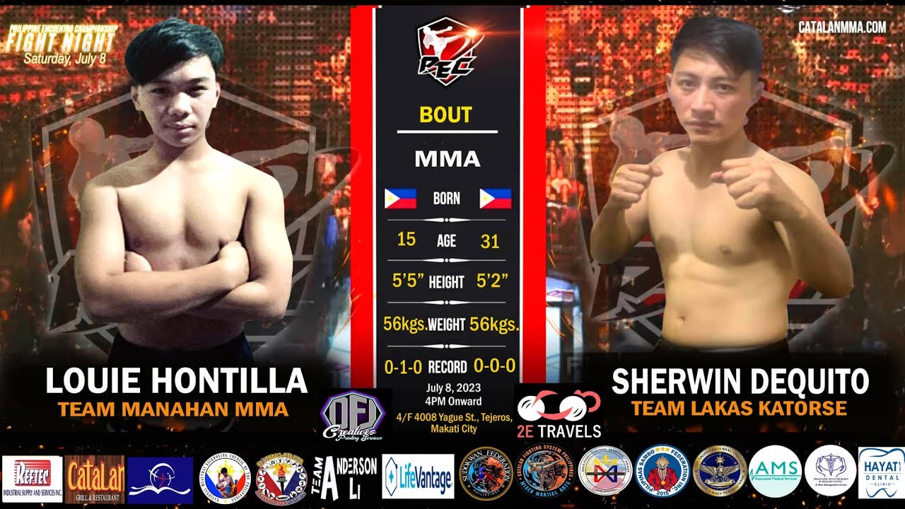 Louie Hontilla VS. Sherwin Dequito