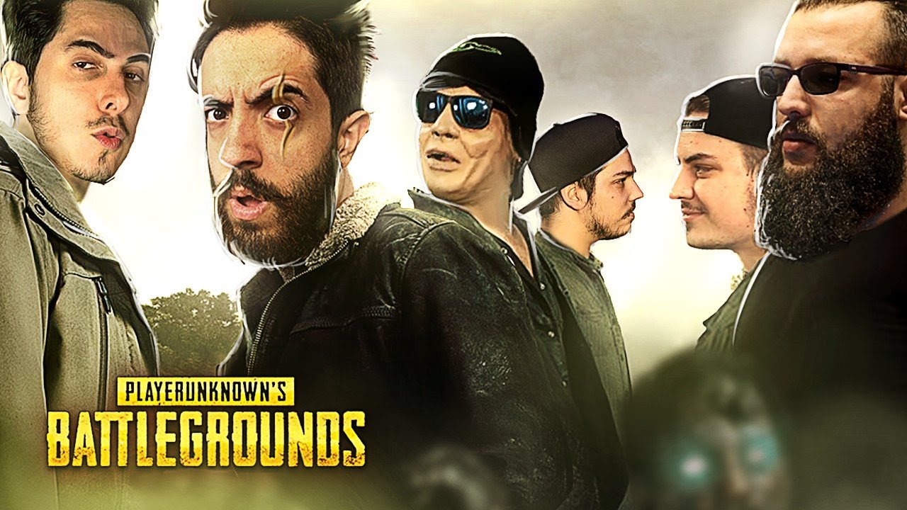 BATTLEGROUNDS MODO ZUMBIS! Ft  Silvio Santos do CS, Castanhari, Stereo, Caue Moura, Drezzy, Pedro, T