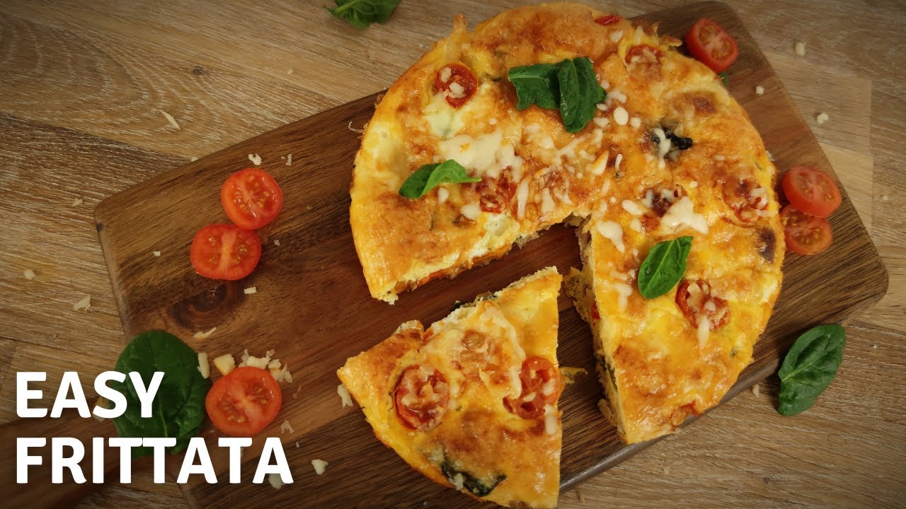How to make Frittata in Oven || Easy Frittata Recipe || 4K || By CookCook