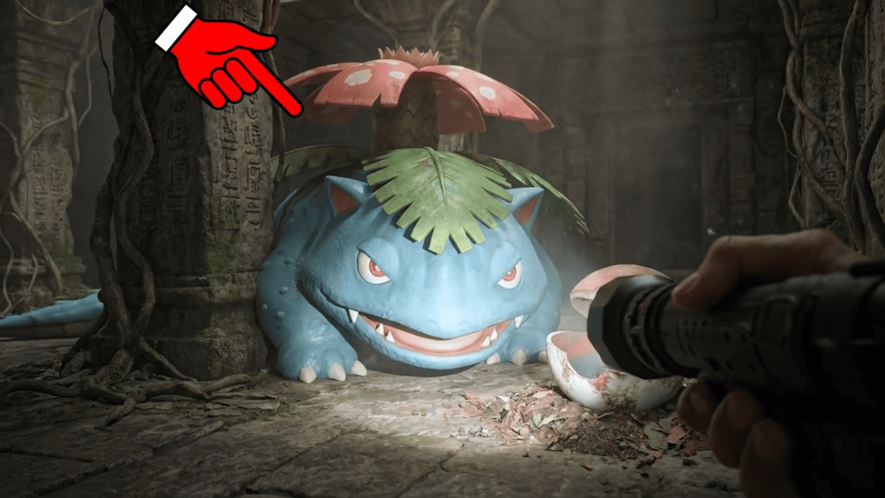 REAL Pokémon FOUNDED in an Abandoned Temple (1/2)