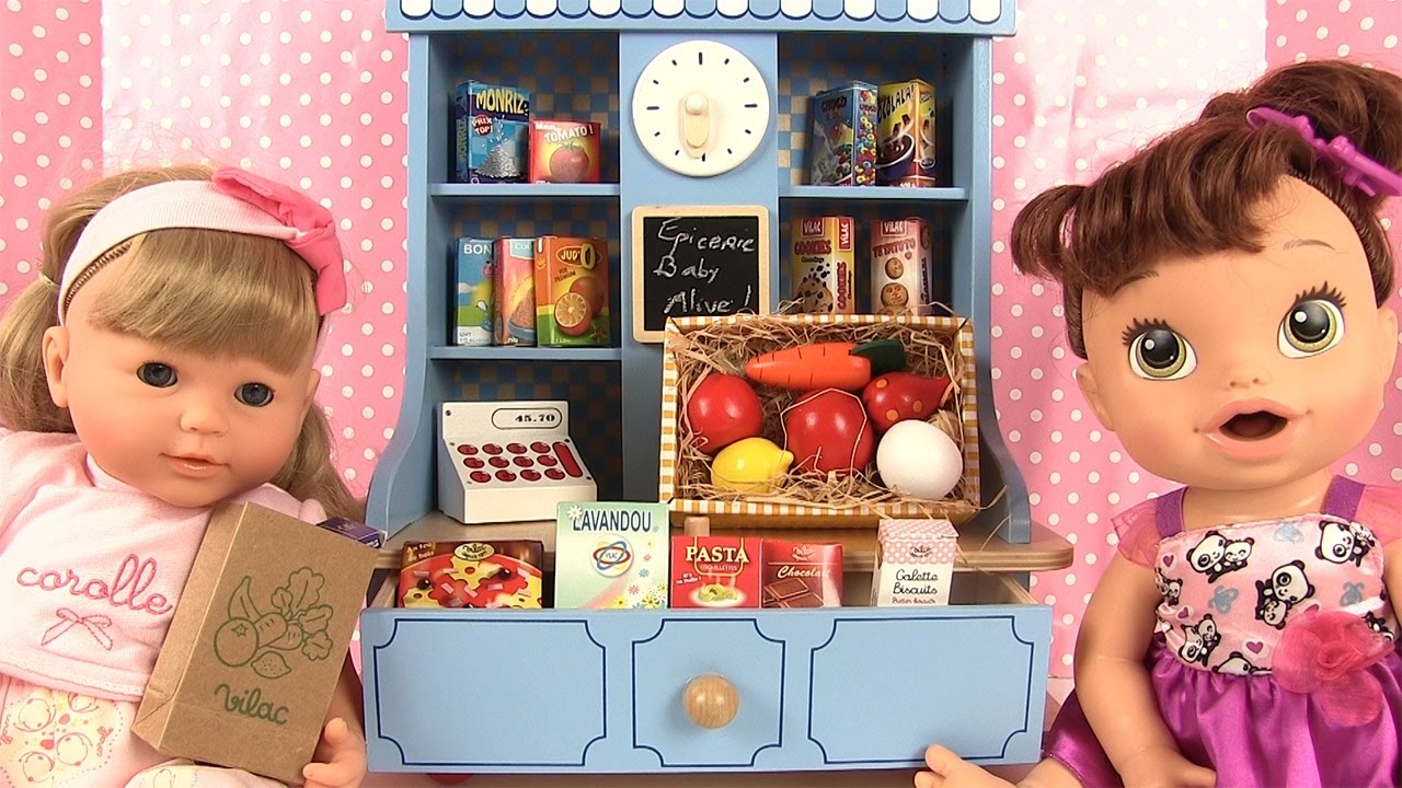 Baby Alive Corolle Poupées Ma Jolie Petite Epicerie Vilac Jouets en bois