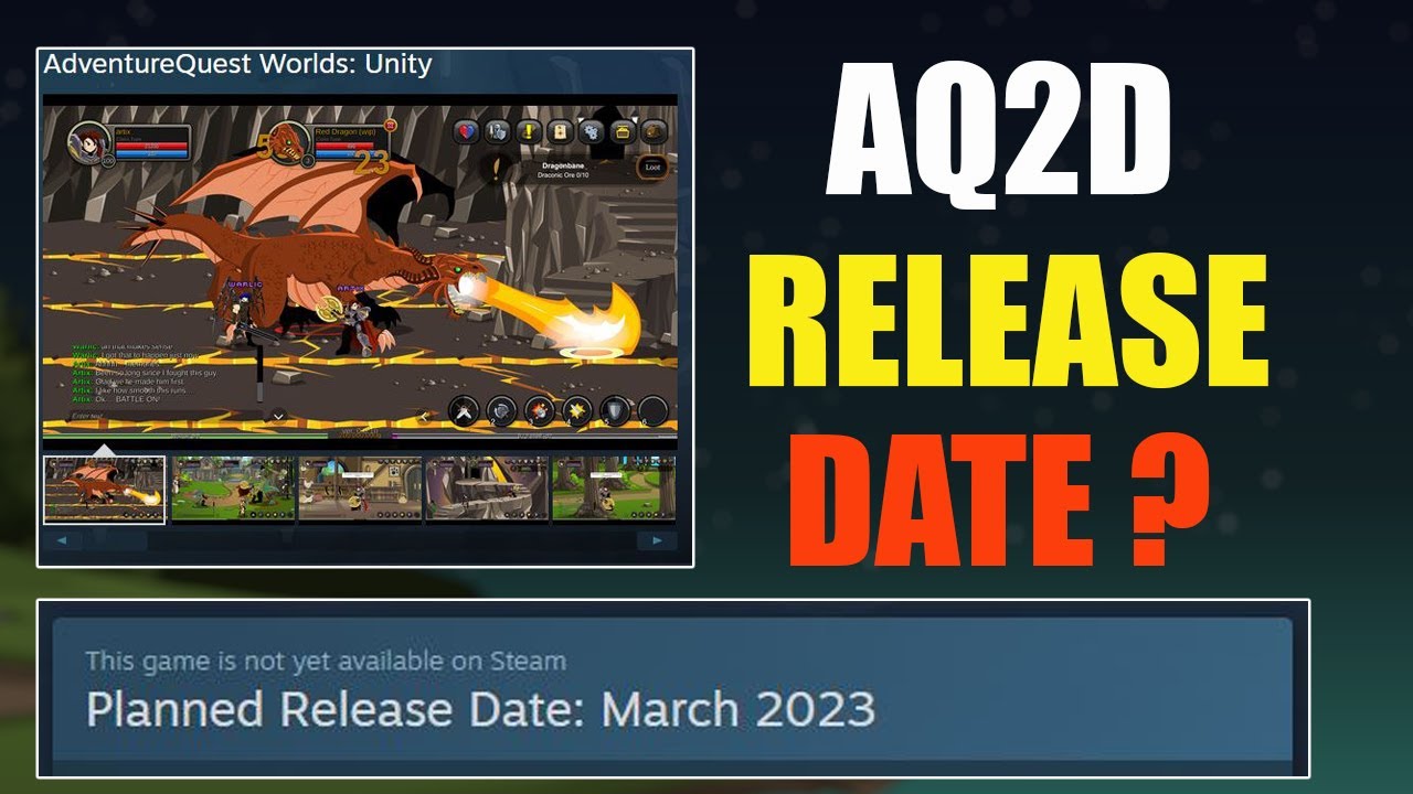 AQ2D Release Date!? Rain Effects - Map Scrolling And Other Images