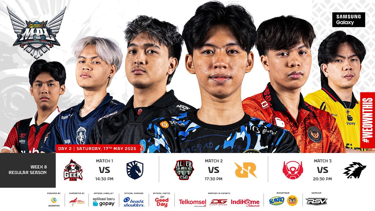 🔴 LIVE | MPL ID S15 | Regular Season Day 2 Week 8 | English