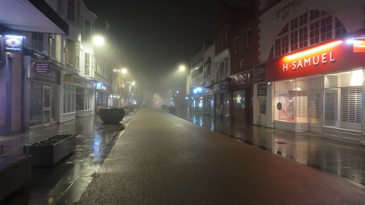 Scarborough - Mist/Fog night walk