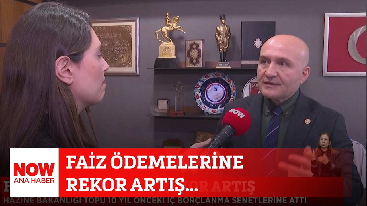 Faiz ödemelerine rekor artış... 17 Şubat 2026 Selçuk Tepeli ile NOW Ana Haber