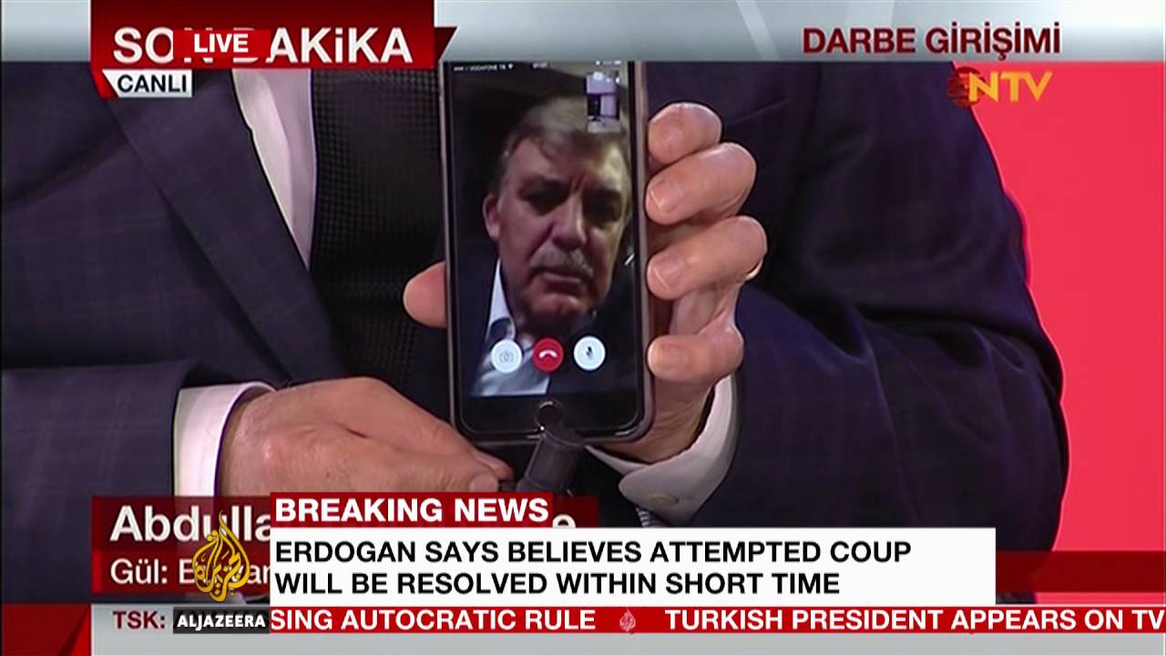 Turkey former president Abdullah Gül says impossible for real Turkish military to attempt coup