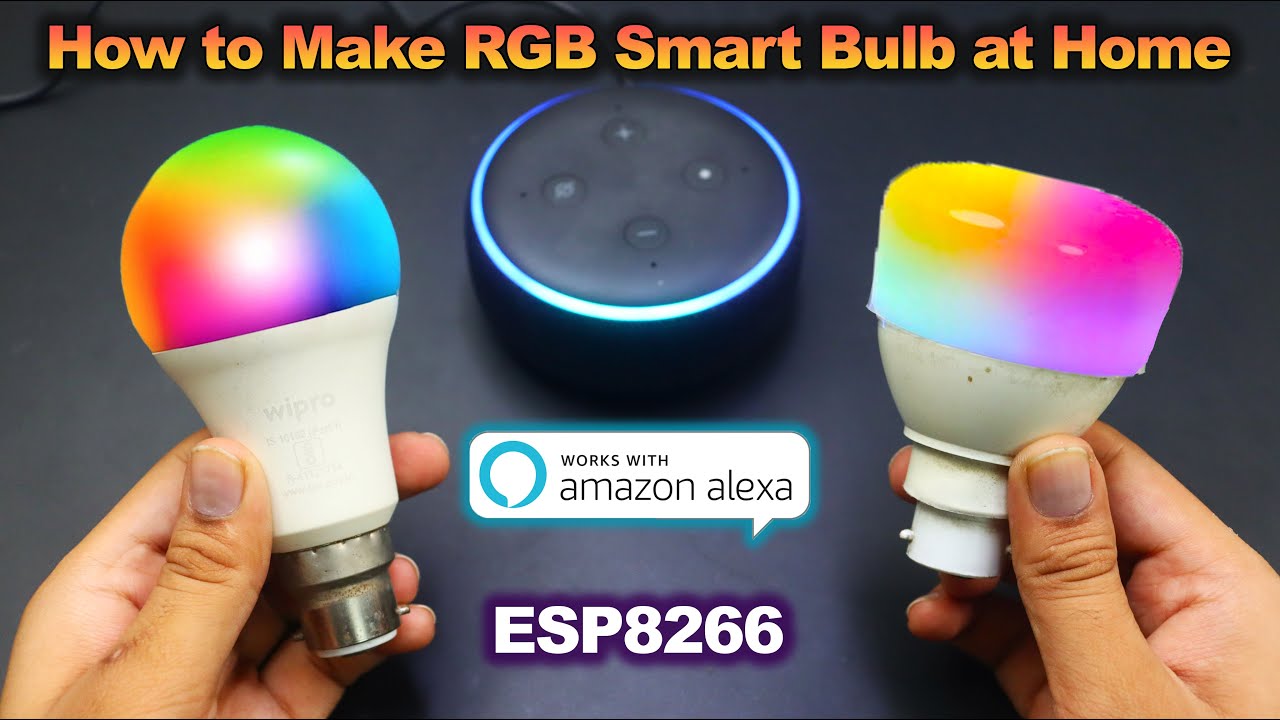 ESP8266 Alexa RGB Smart Bulb